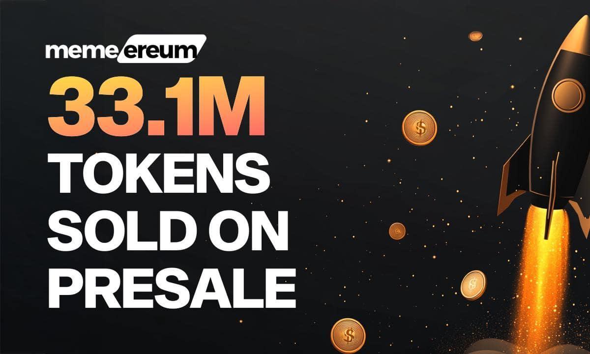 Memereum Presale Soars Past Expectations with Sale of Over 33.1 Million Tokens